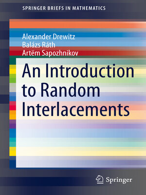 cover image of An Introduction to Random Interlacements